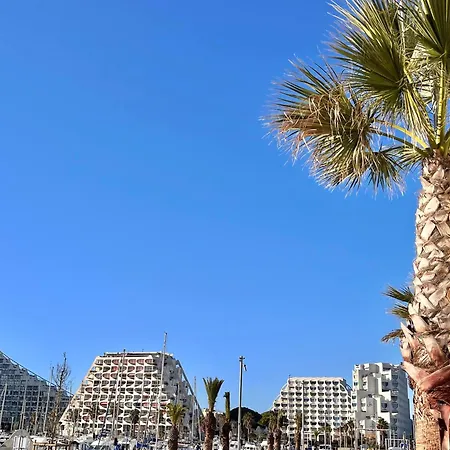 Beau P2 En Centre De La Grande-motte, Proche - Fr-1-716-72 Appartement *